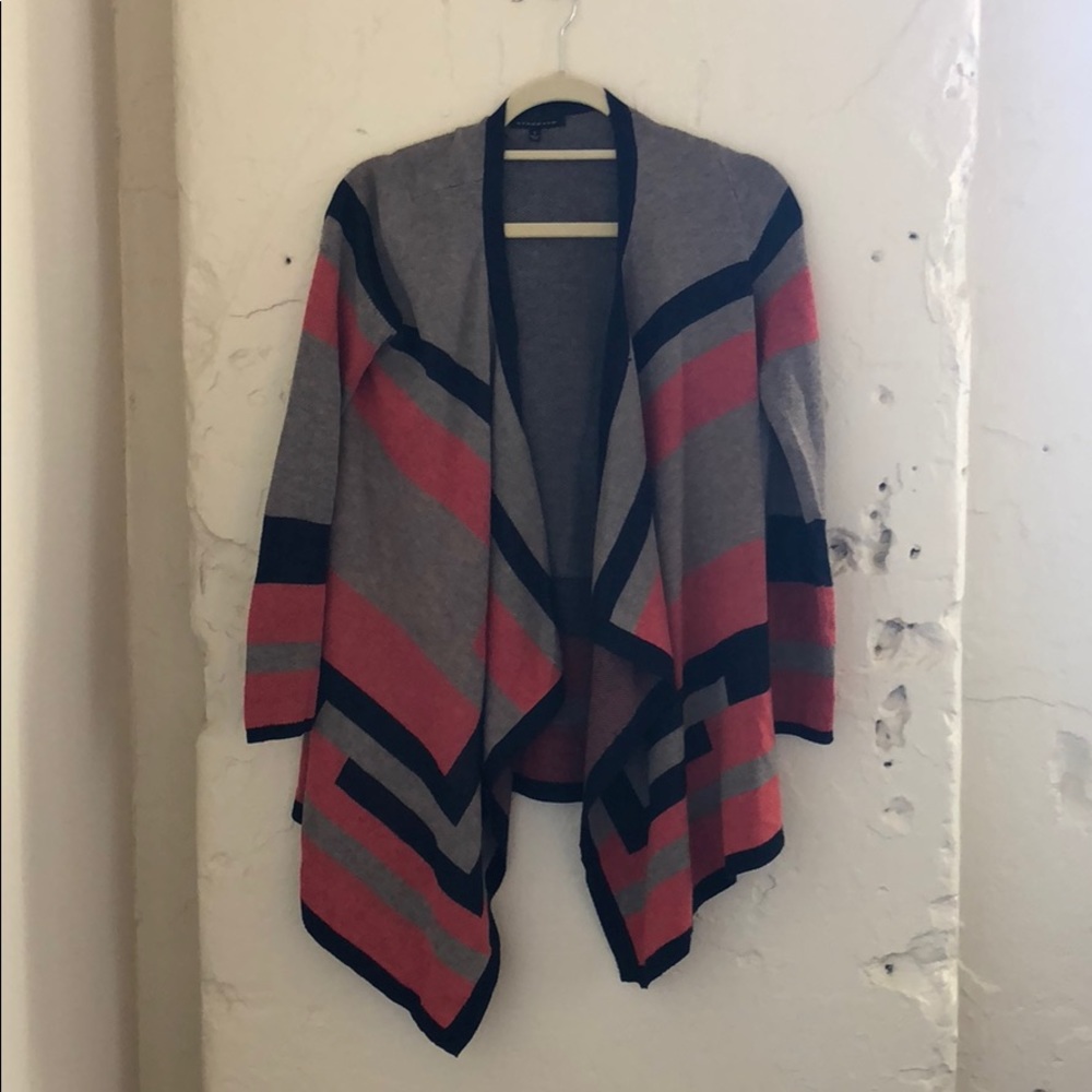 Patterned poncho